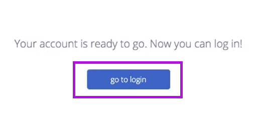 navigate to bluehost login button