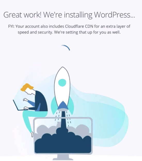 automatic wordpress instalation 