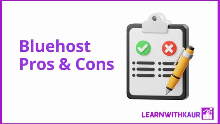 Bluehost Pros and Cons