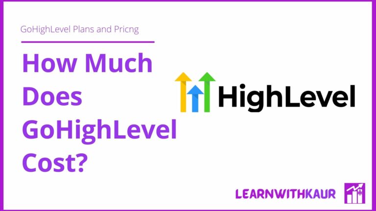 How much does GoHighLevel Cost: Featured Image