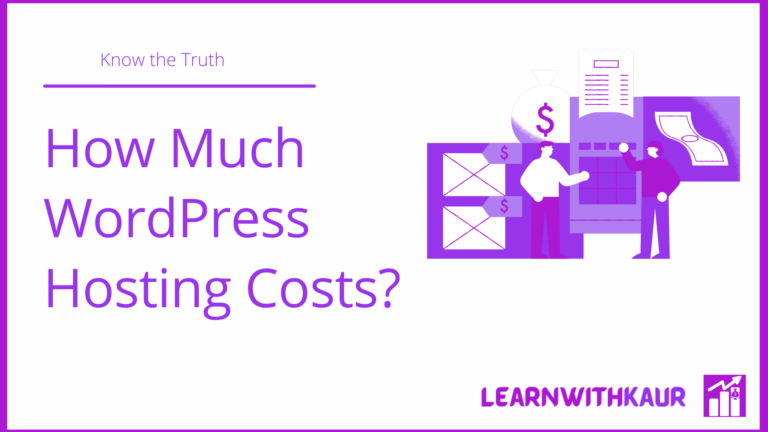 How Much is WordPress Hosting Costs Featured Image