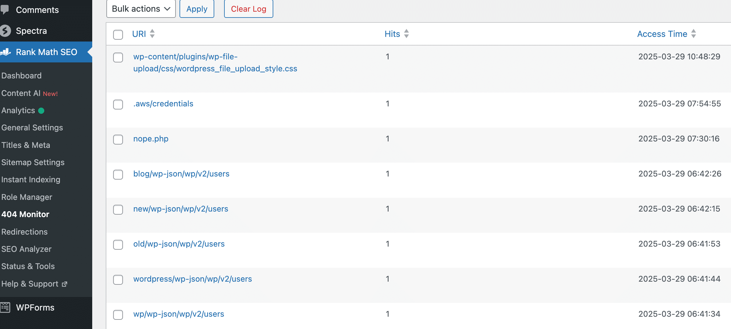 404 Monitor Rank Math