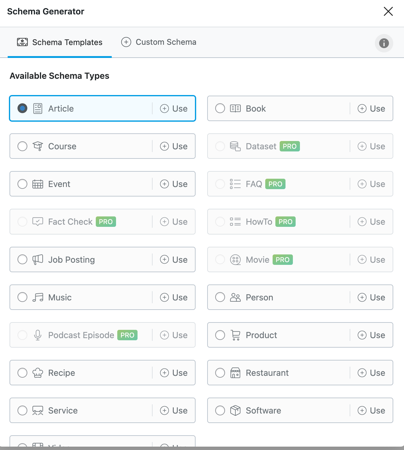 RankMath-Schema-Templates