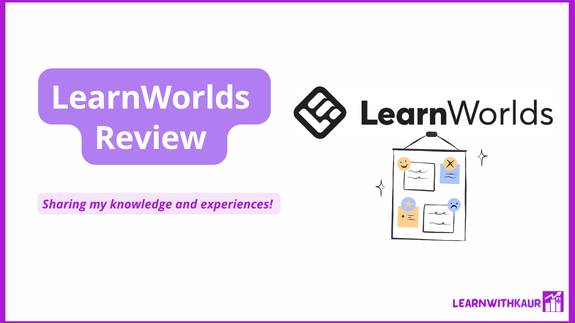 Learnworlds review featured image.